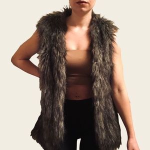 Nicole by Nicole Miller — Faux Fur Vest